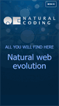 Mobile Screenshot of naturalcoding.com